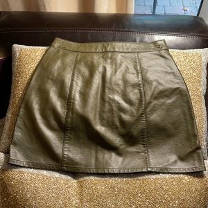 BeautifulPatter miniskirt army green